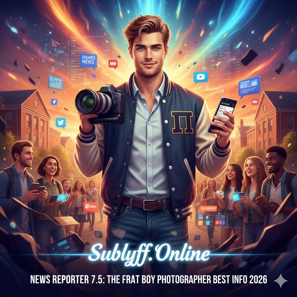 News Reporter 7.5: The Frat Boy Photographer Best Info 2026