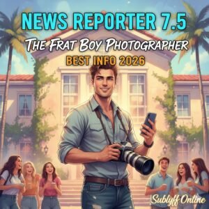 News Reporter 7.5: The Frat Boy Photographer Best Info 2026