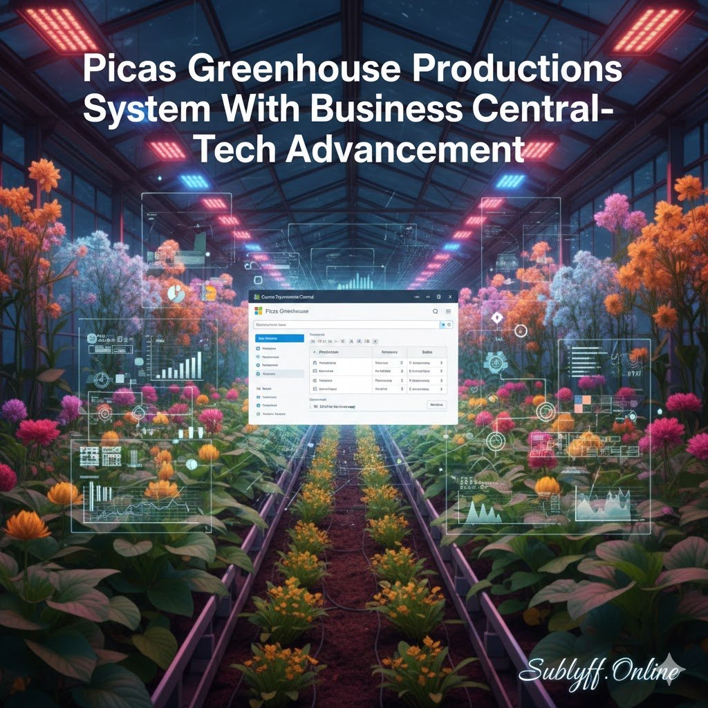 Picas Greenhouse Productions System With Business Central-Tech Advancement 2026