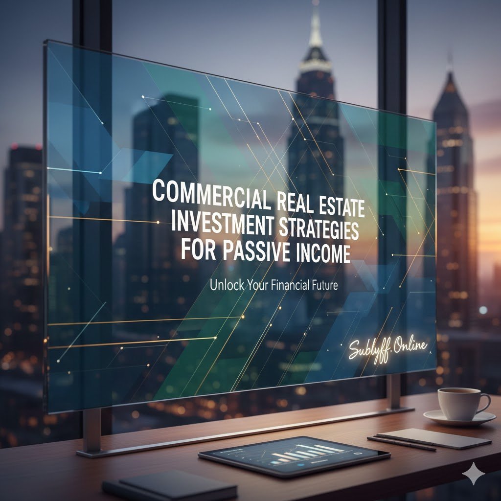 Commercial Real Estate Investment Strategies for Passive Income 2026