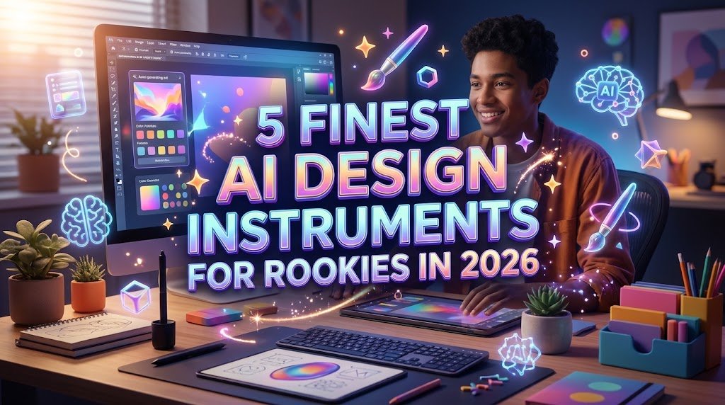 5 Finest AI Design Instruments for Rookies in 2026