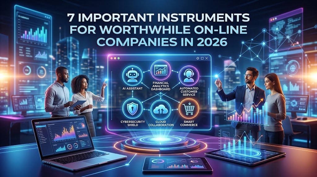 7 Important Instruments for Worthwhile On-line Companies in 2026