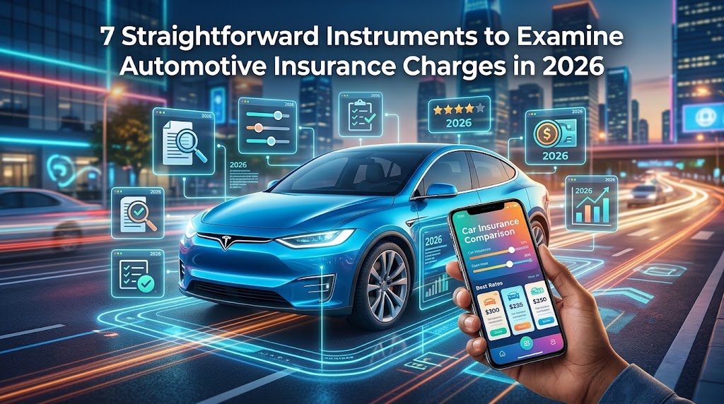 7 Straightforward Instruments to Examine Automotive Insurance coverage Charges in 2026
