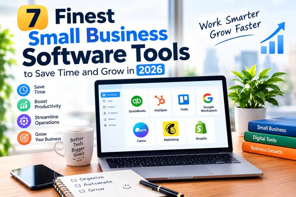 7 Finest Small Enterprise Software program Instruments to Save Time and Develop in 2026